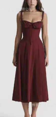 Vestido Elegante Parisino - Maxi Floral con Corsé HejK.com Marketplace LLC