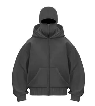 Double Hood Design Hooded Sweater WEM Support (www.WEM.support)