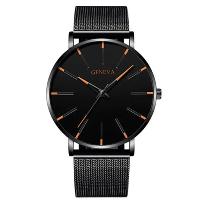 Minimalist Men's Fashion Ultra Thin Watch WEM Support (www.WEM.support)