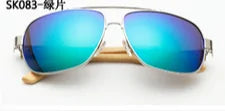 Wooden Metal Pilot Sunglasses WEM Support (www.WEM.support)