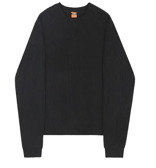 Men's Solid Color Sweater Coat