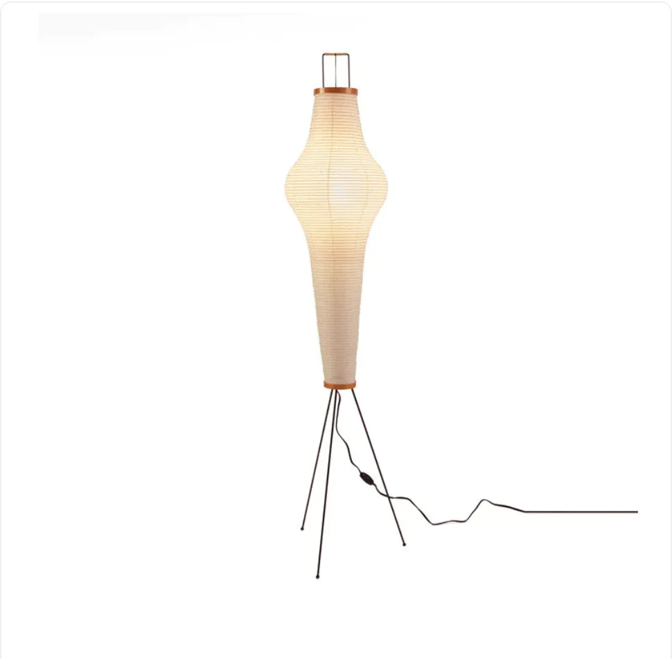 Simple Japanese Style Rice Paper Lantern WEM Support (www.WEM.support)