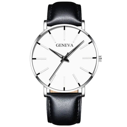 Minimalist Men's Fashion Ultra Thin Watch WEM Support (www.WEM.support)