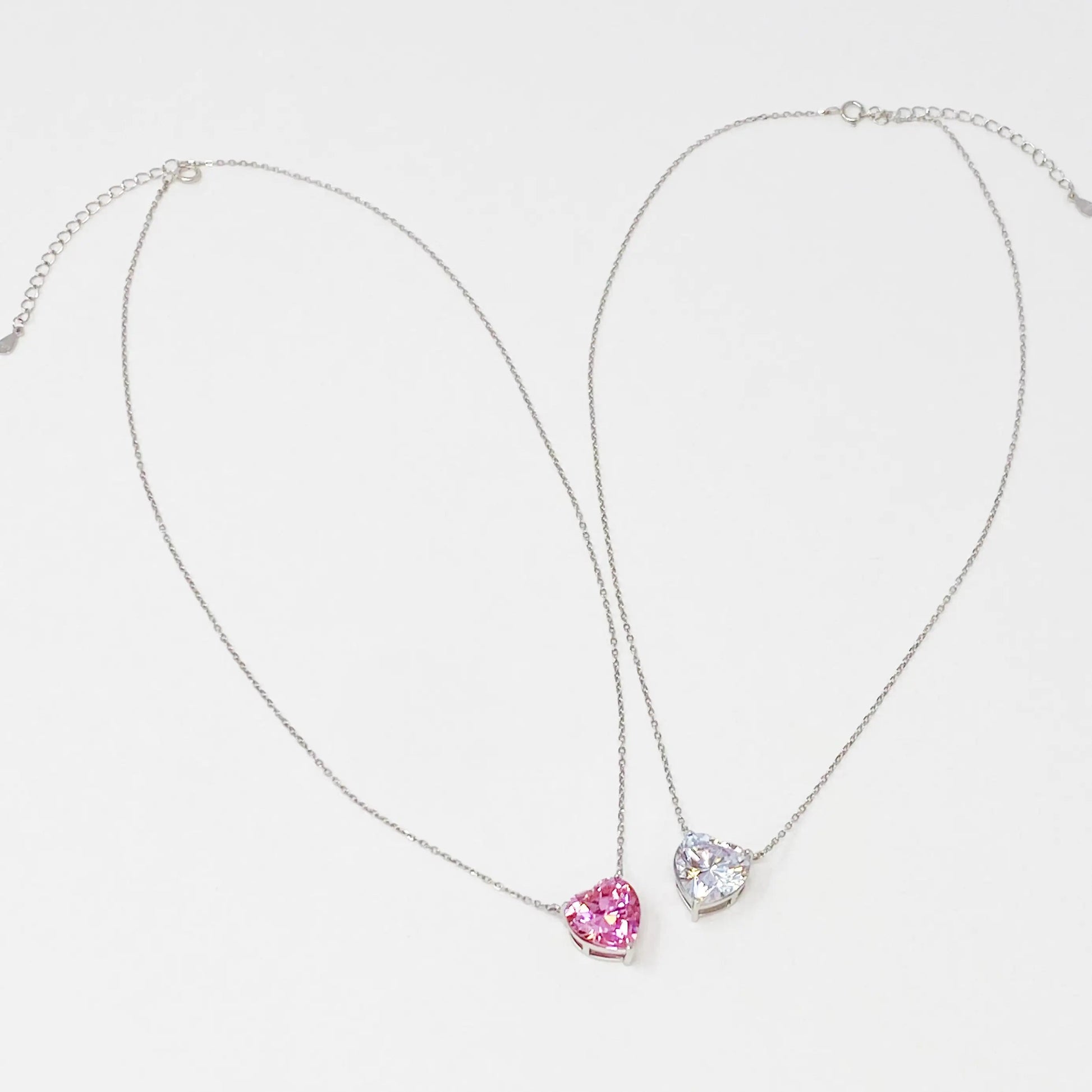 Absolute Beauty Sterling Silver Heart Necklace WEM Support (www.WEM.support)