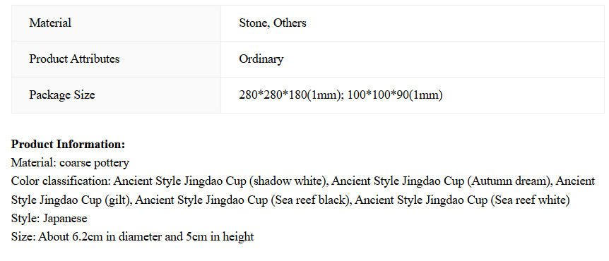 Fashion Japanese Handmade Coarse Pottery Tea Cup WEM Support (www.WEM.support)