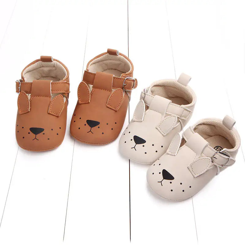 Spring and autumn cartoon animal baby shoes matte leather non-slip soft bottom baby shoes wholesale 0884 WEM Support (www.WEM.support)