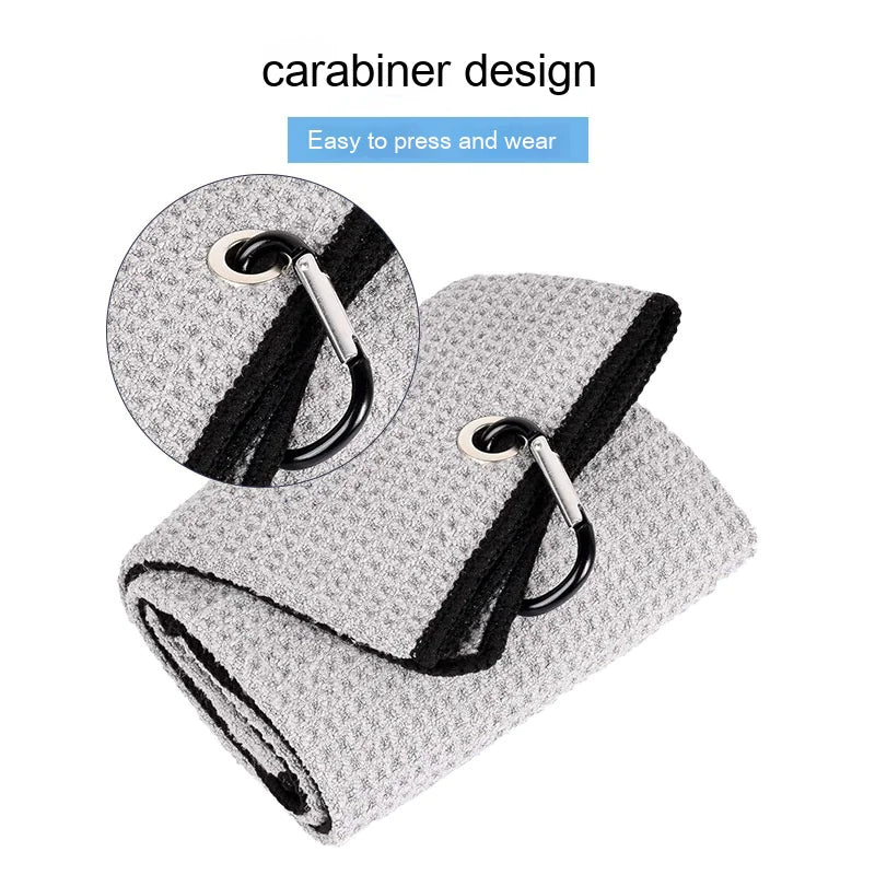 Waffle Golf Ball Cleaning Towel HejK.com Marketplace LLC