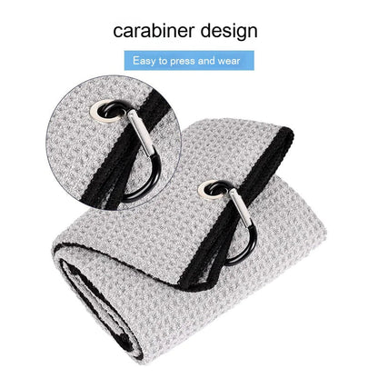 Waffle Golf Ball Cleaning Towel HejK.com Marketplace LLC