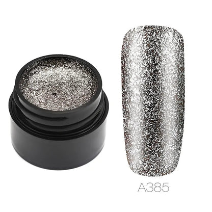 Hybrid Varnishes Gel Nail Polish Set Glitter WEM Support (www.WEM.support)