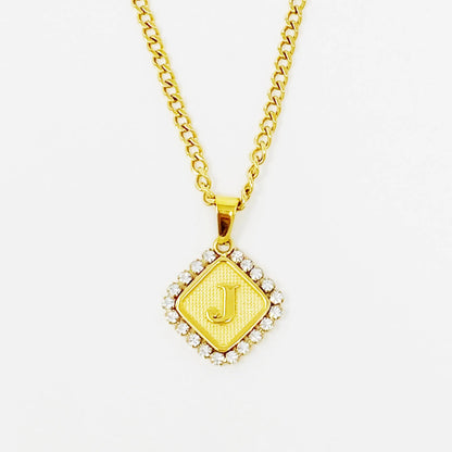 Aztec Delight Initial Necklace WEM Support (www.WEM.support)