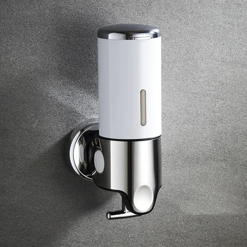 Wall-Mounted Shampoo & Shower Gel Dispenser WEM Support (www.WEM.support)
