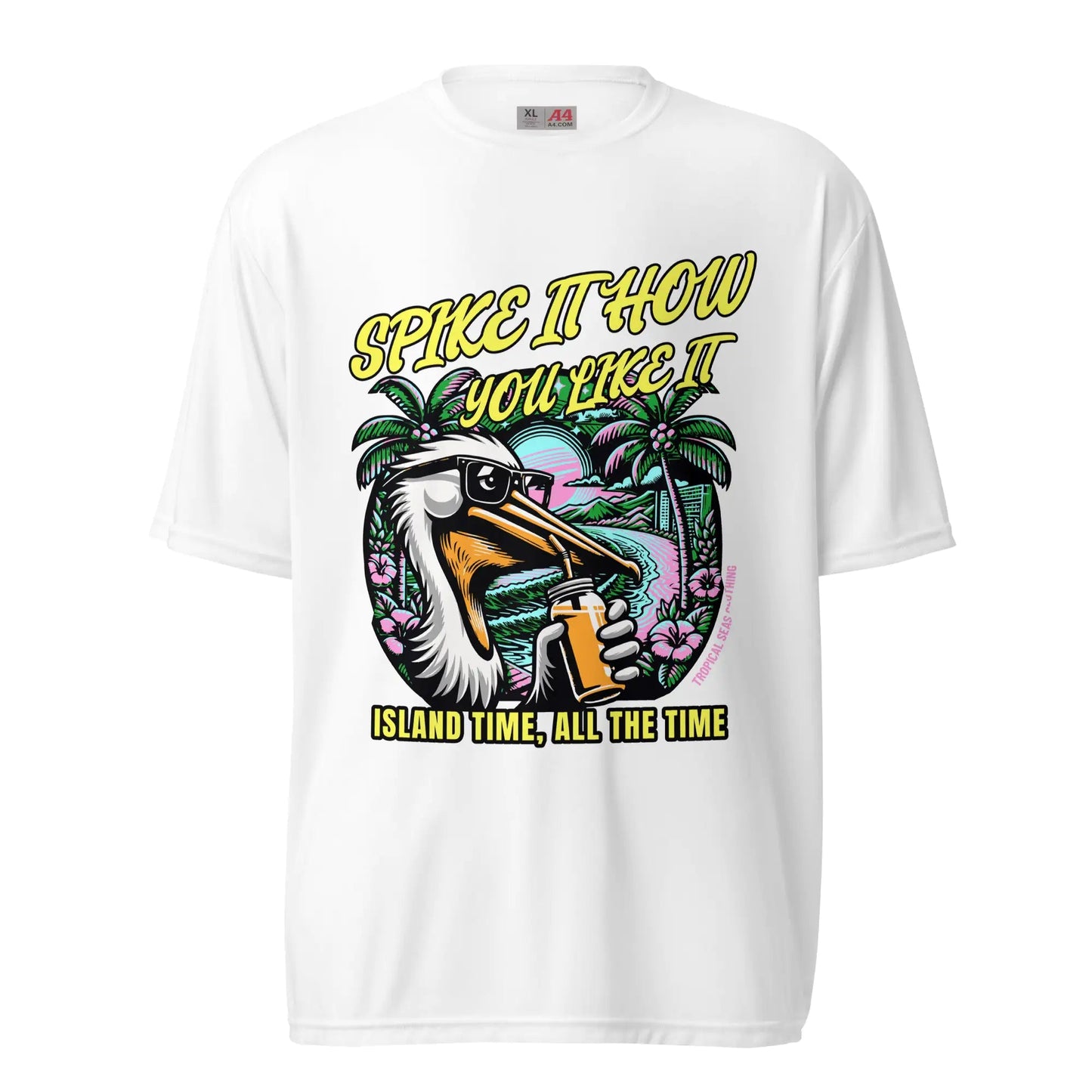 Spike It How You Like It Performance Pelican T-shirt HejK.com