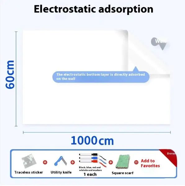 Quadro Branco Adesivo - Catch Cards