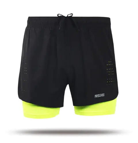 Quick - Drying Breathable Fitness Marathon Shorts - Catch Cards