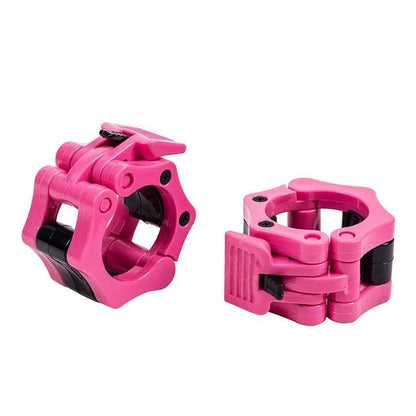 Quick Release Barbell Clamps - Catch Cards