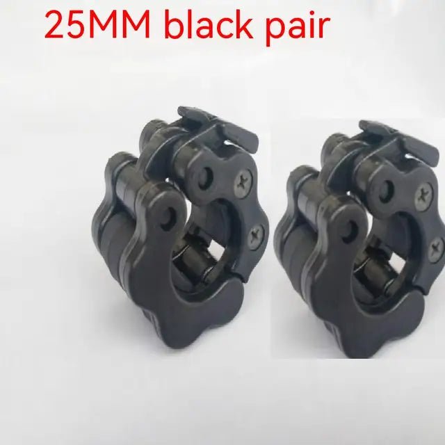 Quick Release Barbell Clamps - Catch Cards