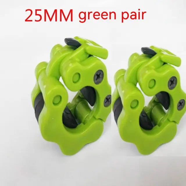 Quick Release Barbell Clamps - Catch Cards