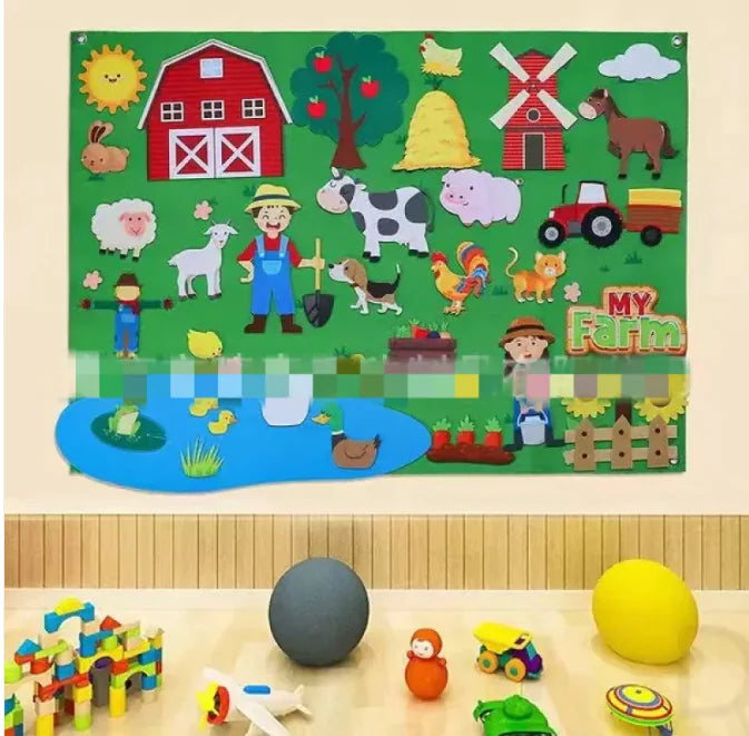 Interactive Science Discovery Felt Busy Board WEM Support (www.WEM.support)