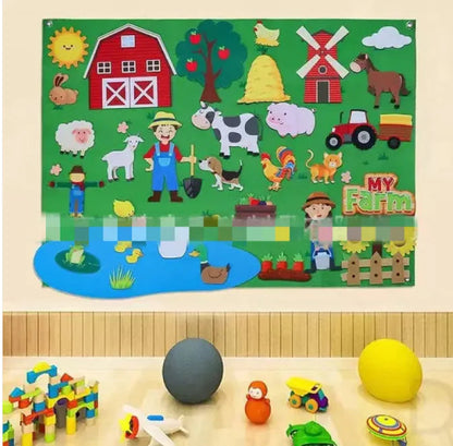 Interactive Science Discovery Felt Busy Board WEM Support (www.WEM.support)