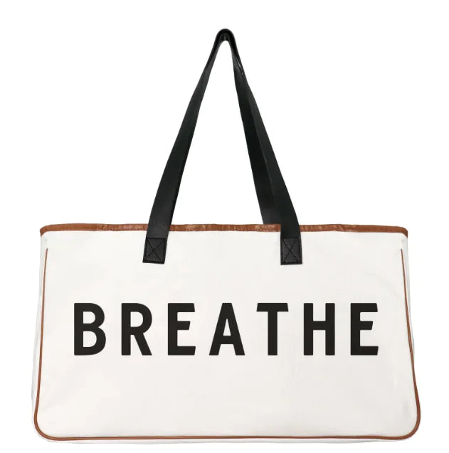 Women's Cotton Linen Canvas Beach Bag WEM Support (www.WEM.support)