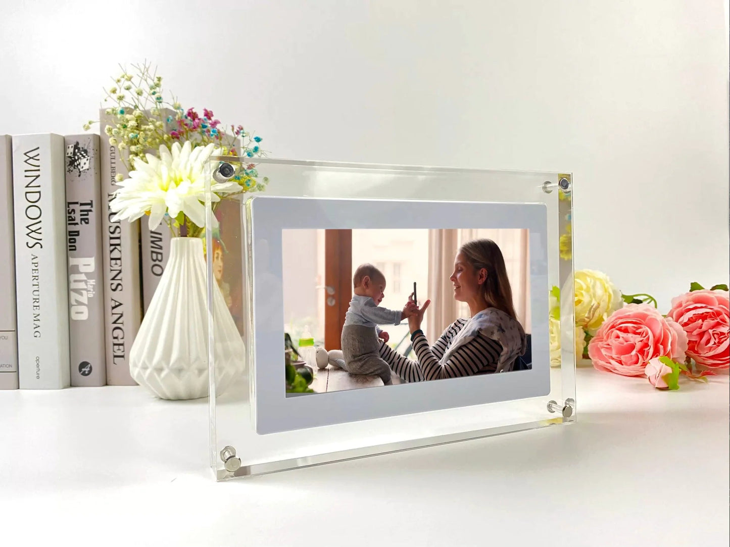 Transparent Digital Photo Frame WEM Support (www.WEM.support)