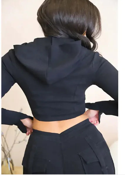 High-Waist Cargo Trousers WEM Support (www.WEM.support)