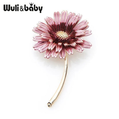 Pink Flower Brooch WEM Support (www.WEM.support)