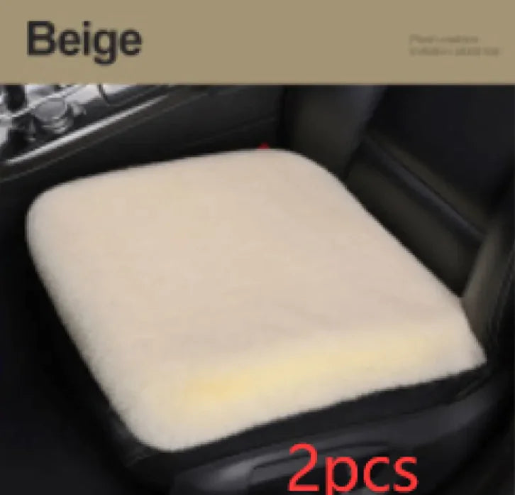 Car Seat Winter Plush Cushion WEM Support (www.WEM.support)