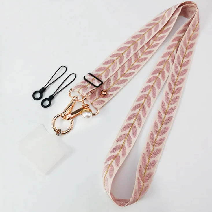 Hands-Free Crossbody Phone Lanyard WEM Support (www.WEM.support)