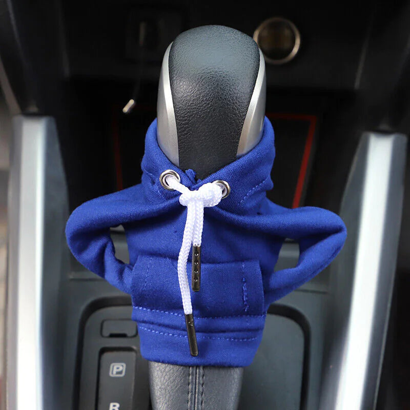 Car Gear Shift Cover Mini Hoodie Gear Shift Cover for Car Shifter Interior Trim WEM Support (www.WEM.support)