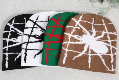 Spider Web Knitted Hat WEM Support (www.WEM.support)