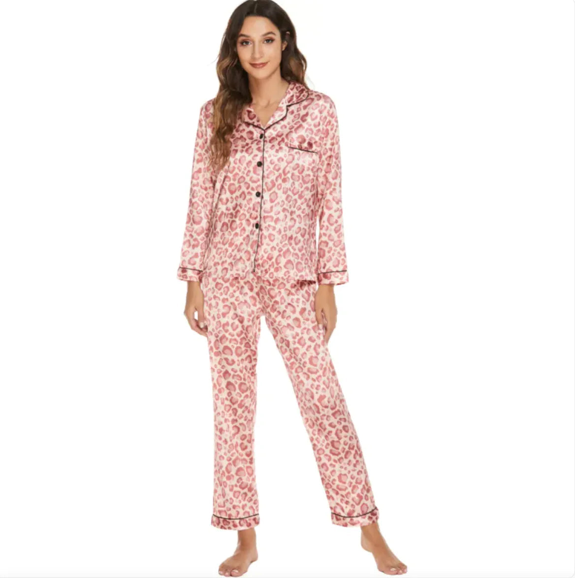 Women's European & American Style Pajama Set WEM Support (www.WEM.support)
