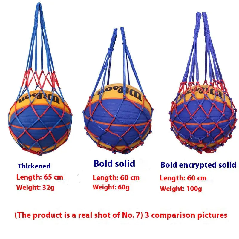 Sports Bag Basketball Football Volleyball Mesh Bag Basketball Bag Bold Storage WEM Support (www.WEM.support)