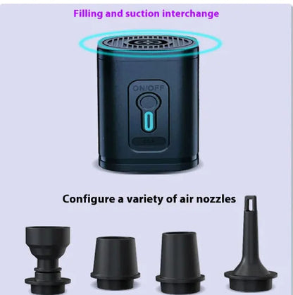 Vacuum Compression Bag Wireless Charging Electric Suction WEM Support (www.WEM.support)