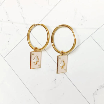 Lucky Loop Earrings WEM Support (www.WEM.support)