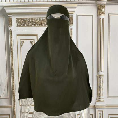 Fashion Solid Color Women's Veil WEM Support (www.WEM.support)