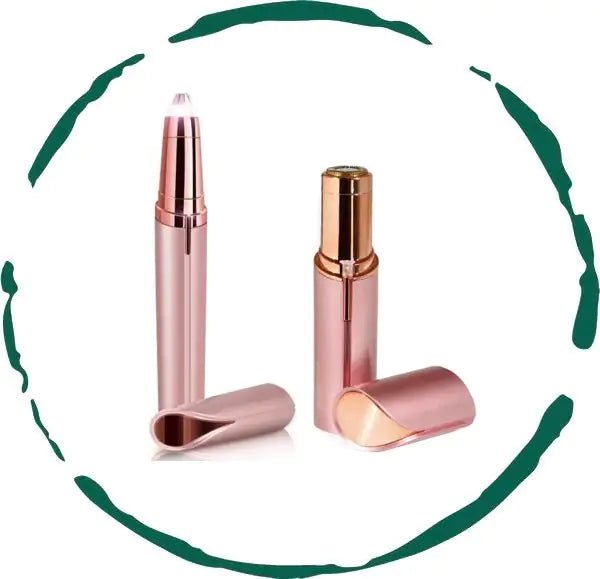 Rechargeable Facial + Eyebrow Hair Removers Set - 2 Pack - Catch Cards