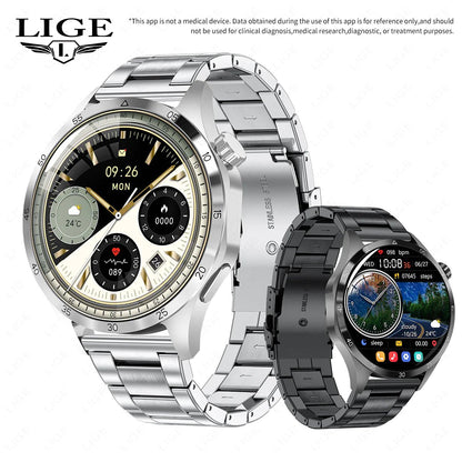 Relógio Inteligente Esportivo à Prova D'água com Chamada Bluetooth - Catch Cards