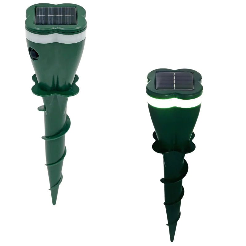 Repelente Solar para Roedores e Cobras para Áreas Externas - Catch Cards