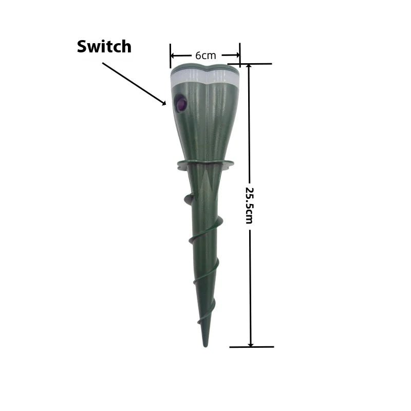 Repelente Solar para Roedores e Cobras para Áreas Externas - Catch Cards