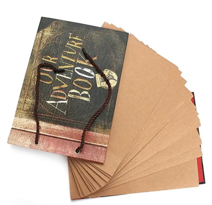 Retro Adventure DIY Bandage Photo Album - Catch Cards