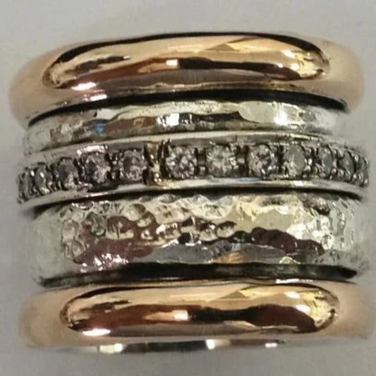 Retro Statement Women's Ring - Catch Cards