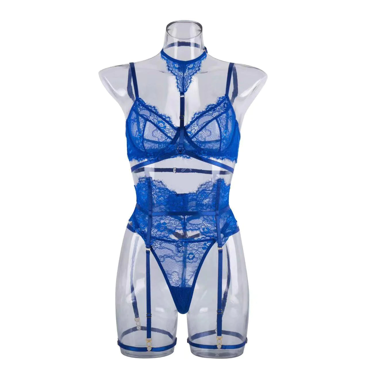 Women's Halter Garter Lingerie Set HejK.com