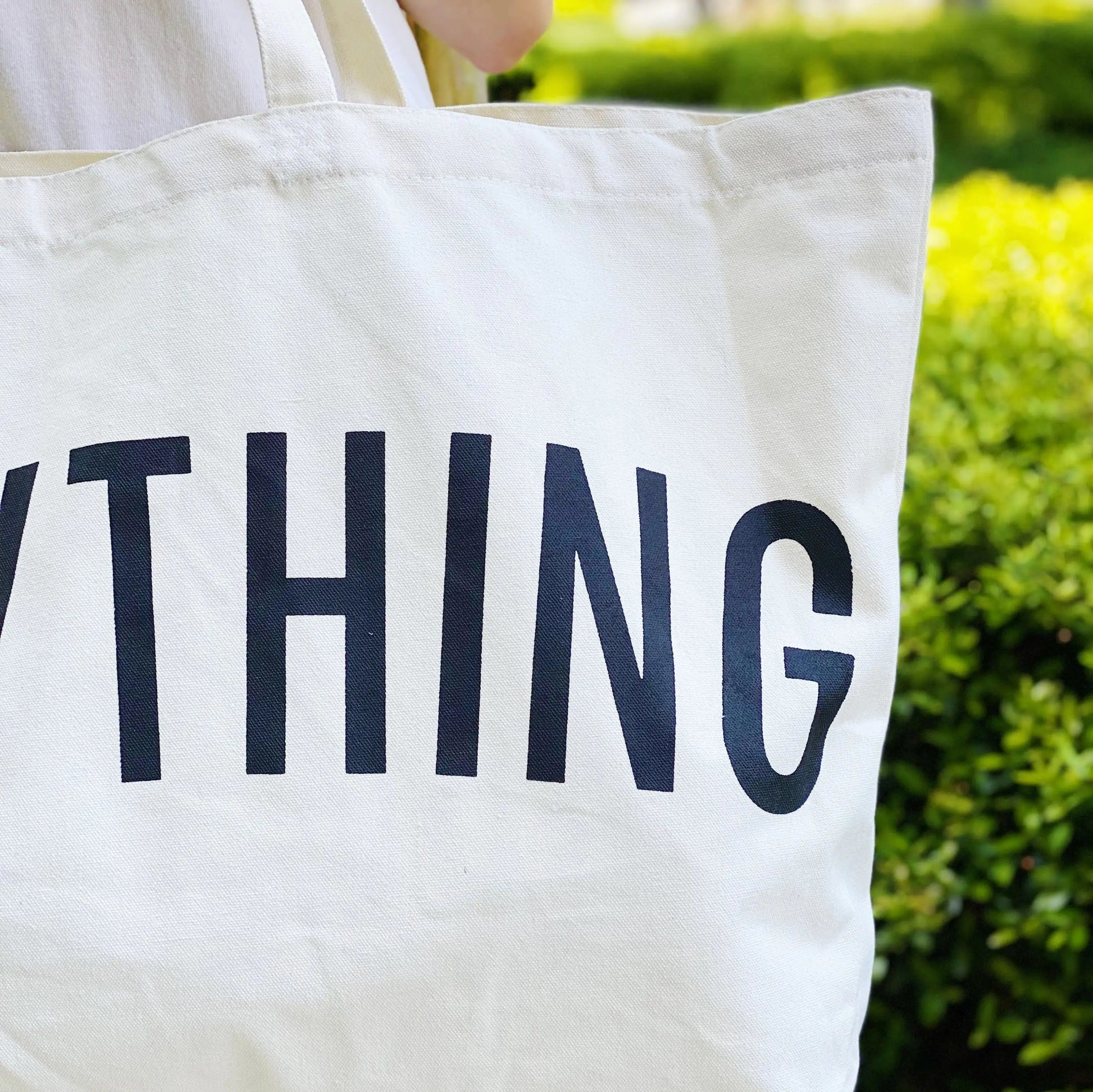 For Everything Canvas Tote WEM Support (www.WEM.support)