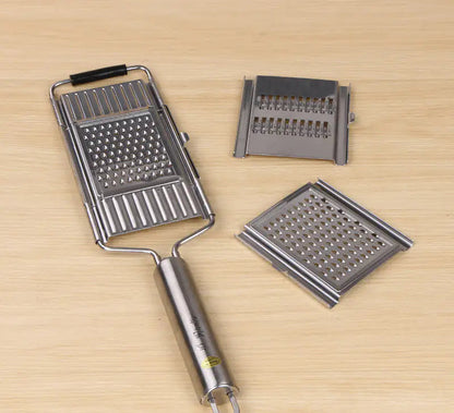 Stainless Steel Grater, Vegetable And Fruit Slicer, Peeler WEM Support (www.WEM.support)