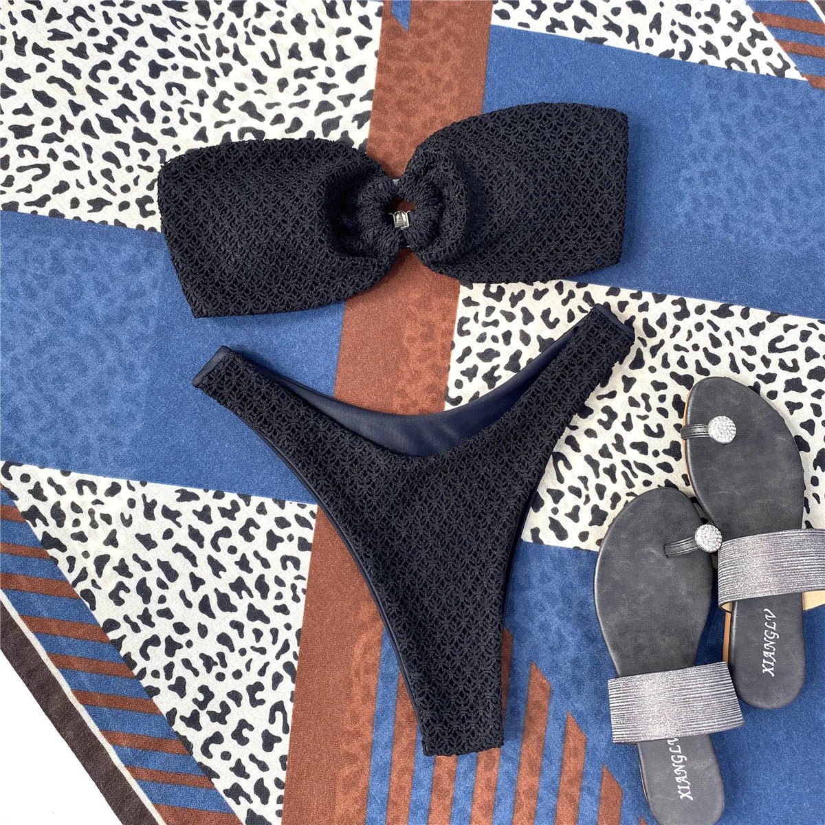 Ring Cutout Swimsuit - Catch Cards