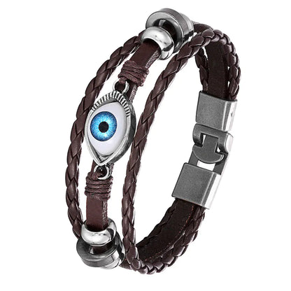 Charm Multi-Layer Evil Eye Bracelet