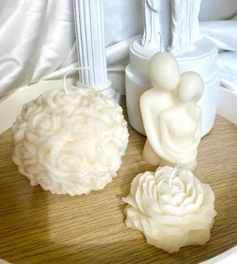 Rose Blossom Scented Candle - Catch Cards