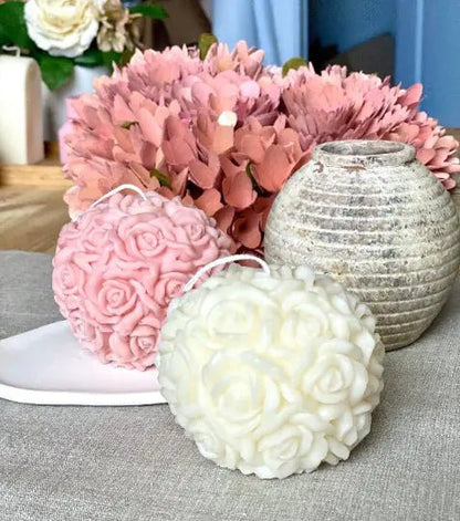 Rose Blossom Scented Candle - Catch Cards