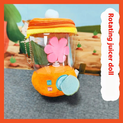 Rotating Carrot Plush Toy - Catch Cards